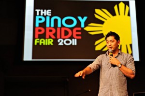 tim performs in pinoy pride fair 2011