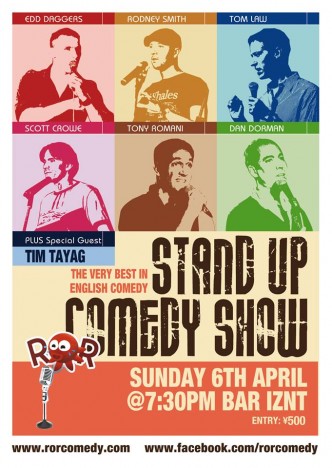 standup comedy show in Japan